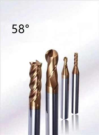 Fresa extra lunga in metallo duro